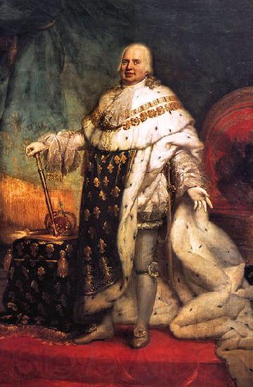 unknow artist Portrait of Louis XVIII of France